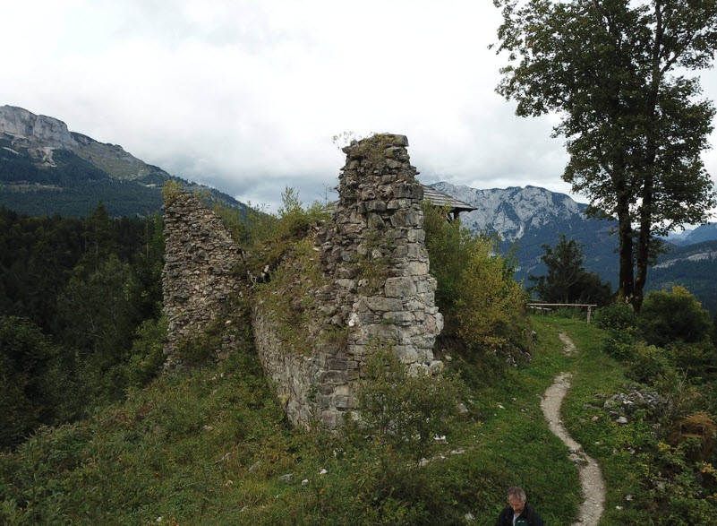 Ruine Pflindsberg, Altaussee, Austria, Austria